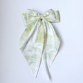 Marble-Dyed Silk Hair Bow（副本）