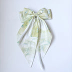 Marble-Dyed Silk Hair Bow（副本）